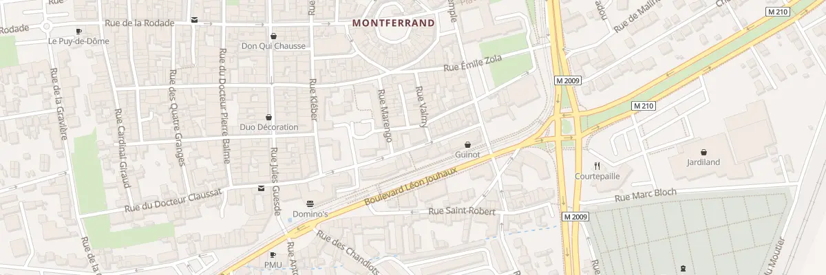 Plan du 19 Rue Saint-Antoine à Clermont-Ferrand