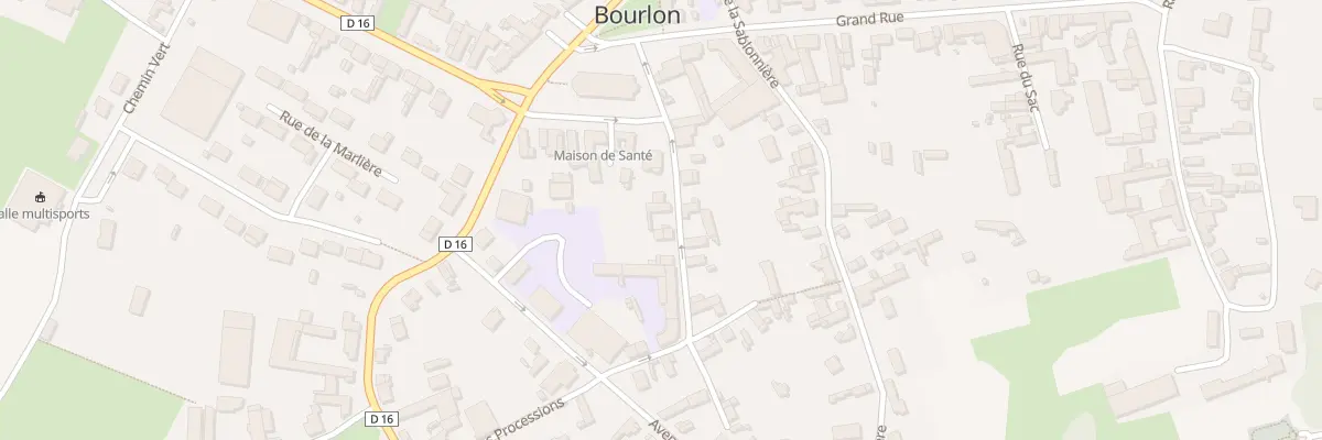 Plan du 2 Rue de l’Eglise à Bourlon