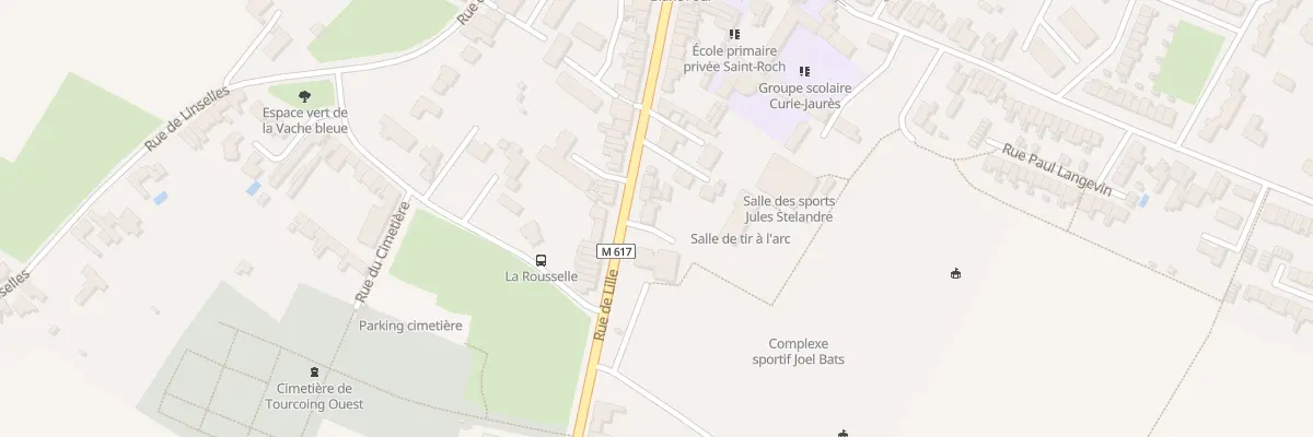 Plan du 72 Rue de Lille à Roncq