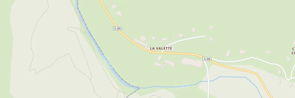 Plan du 10 La Valette à Saint-Georges
