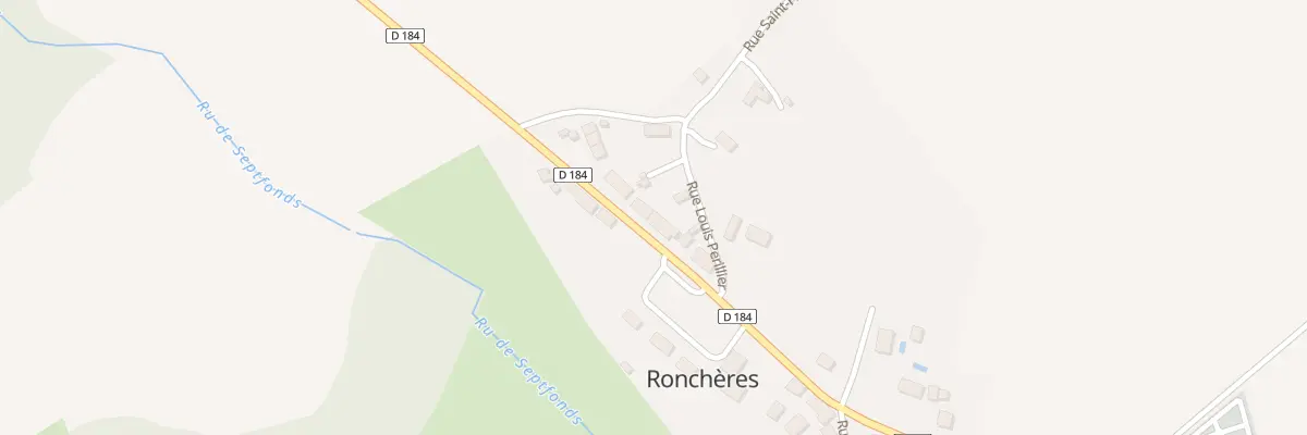 Plan du 10 Rue de Montreal à Ronchères