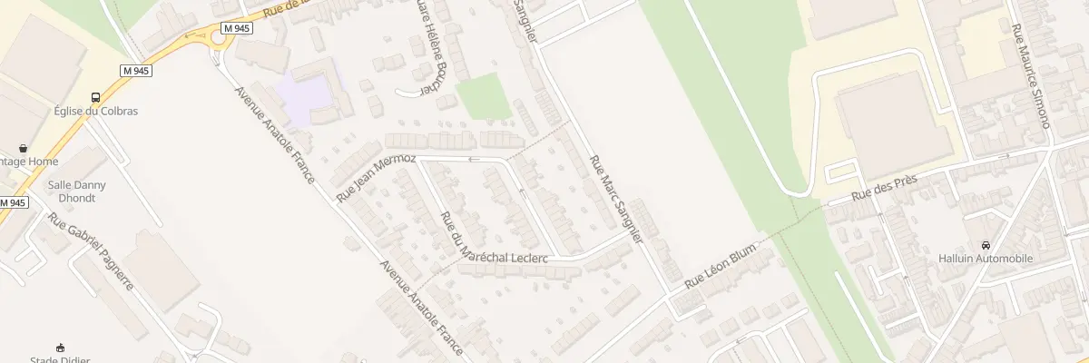 Plan du 51 Rue Jean Mermoz à Halluin