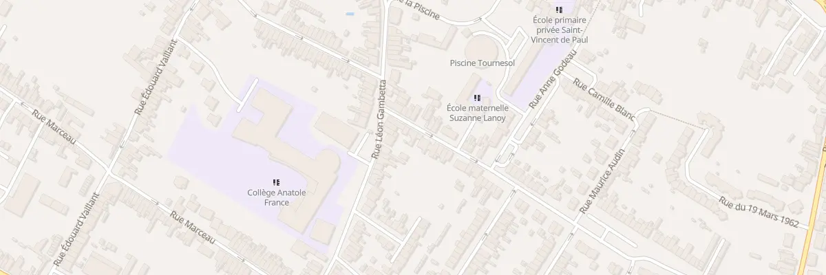 Plan du 48 Rue Jules Ferry à Sin-le-Noble