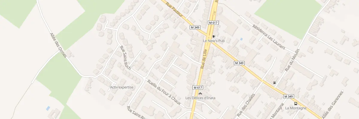 Plan du 177B Rue de Lille à Roncq