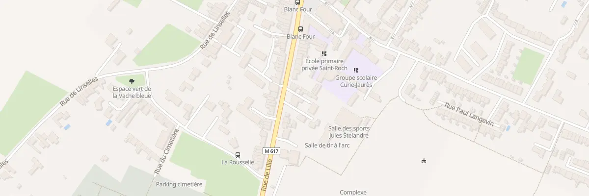Plan du 84 Rue de Lille à Roncq
