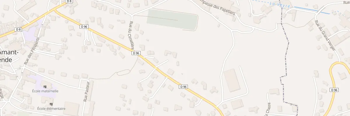 Plan du 21 Rue de la Chapelle à Saint-Amant-Tallende