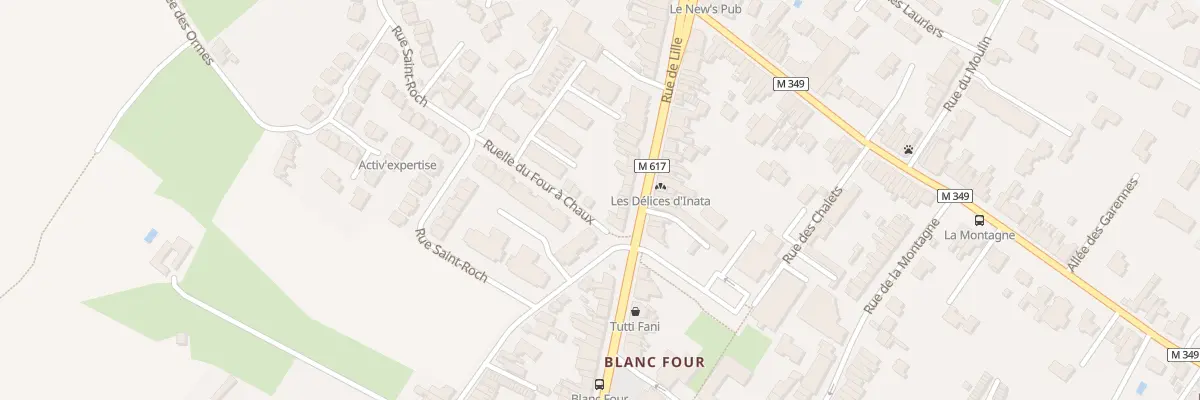 Plan du 163 Rue de Lille à Roncq