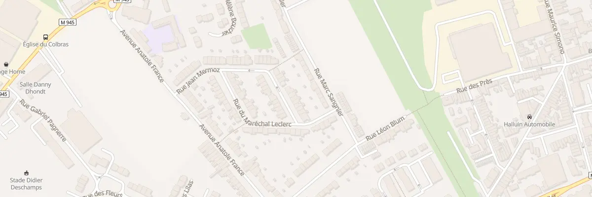 Plan du 57 Rue Jean Mermoz à Halluin