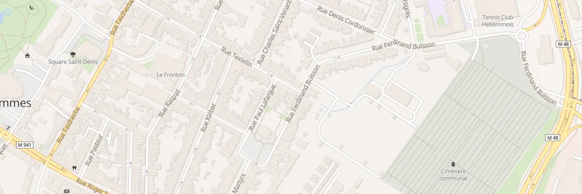 Plan du 5 Rue Ferdinand Buisson à Lille