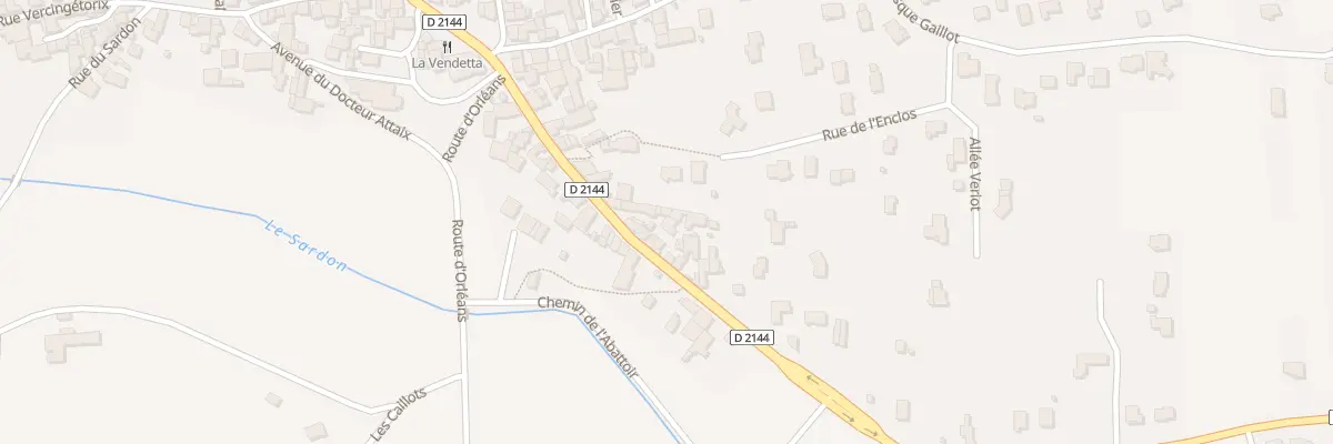 Plan du 23B Av de Riom à Saint-Bonnet-près-Riom