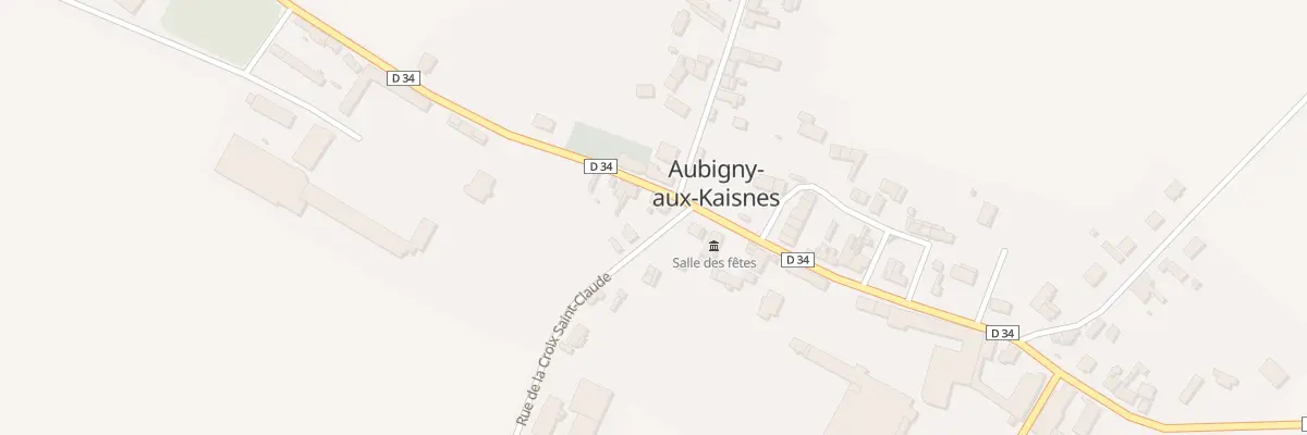 Plan du 21 Rue St Nicolas à Aubigny-aux-Kaisnes