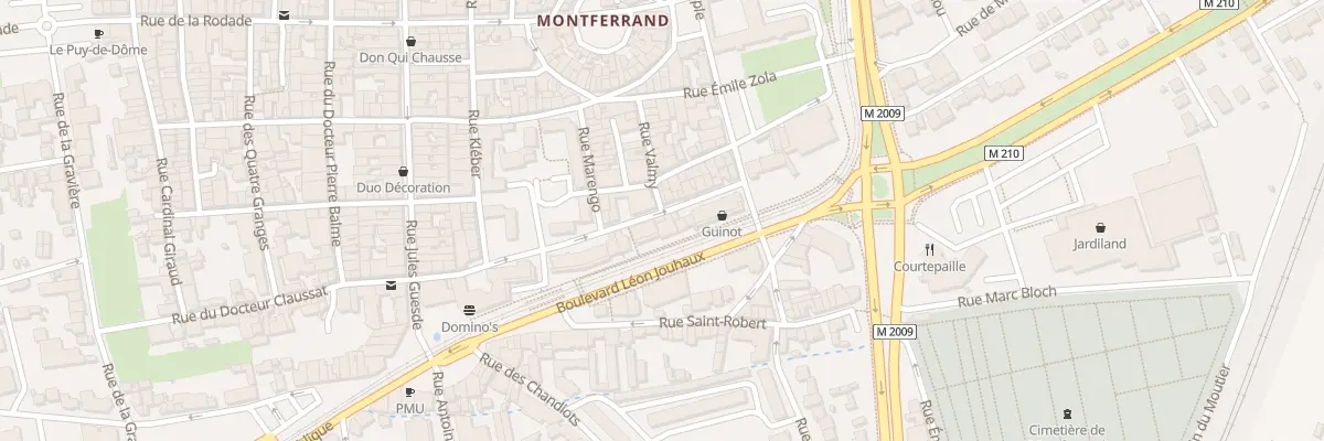 Plan du 48 Rue Saint-Antoine à Clermont-Ferrand