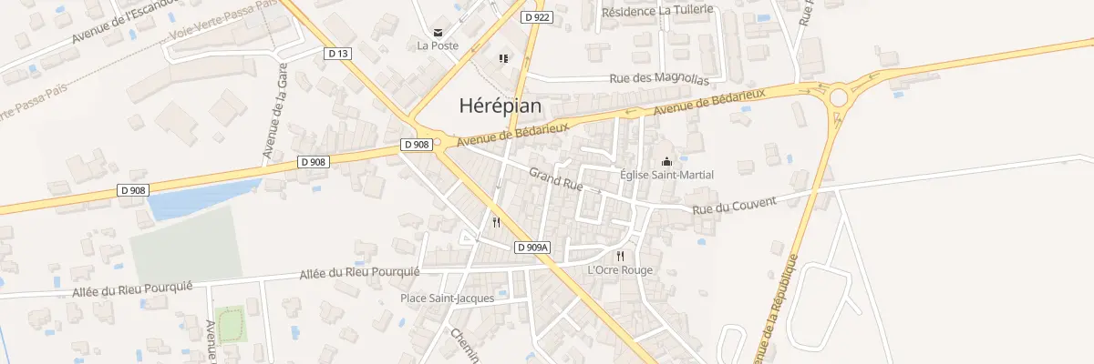 Plan du 16B Gr Grand Rue à Hérépian