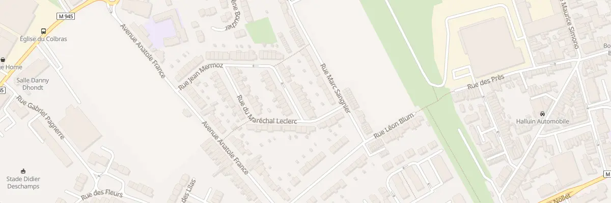 Plan du 61 Rue Jean Mermoz à Halluin