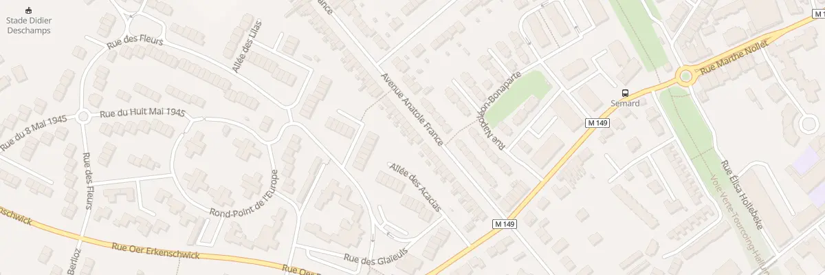 Plan du 82 Rue Anatole France à Halluin