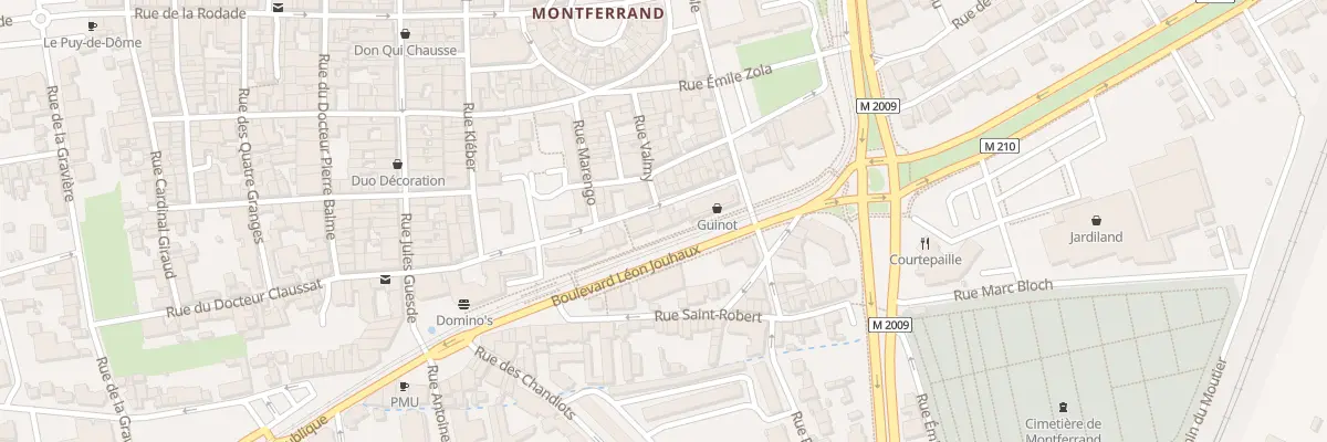 Plan du 50 Rue Saint-Antoine à Clermont-Ferrand