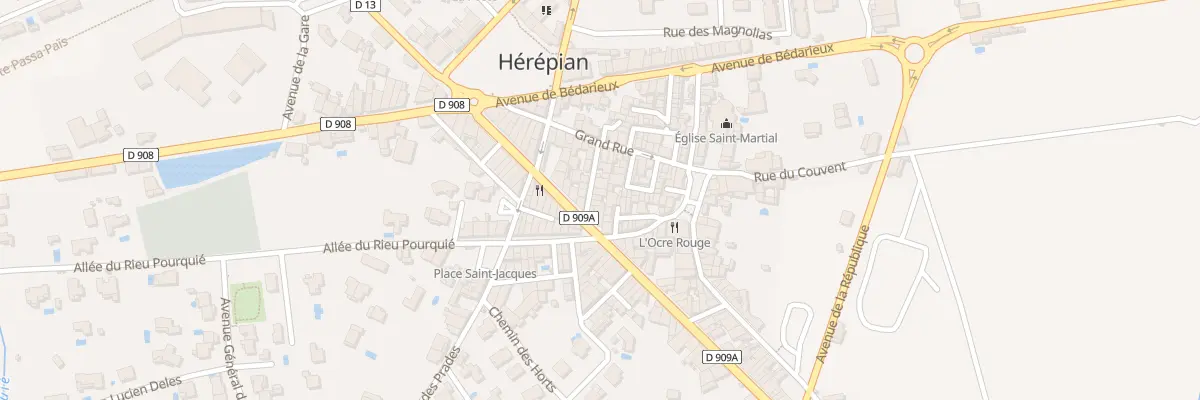 Plan du 6 Rue du Porche à Hérépian