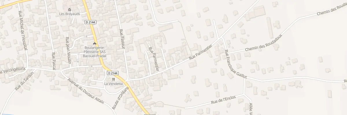 Plan du 30 Rue Parmentier à Saint-Bonnet-près-Riom