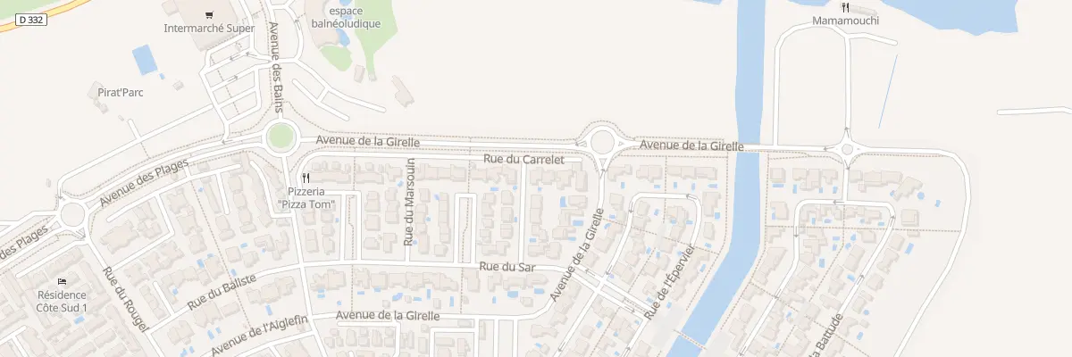 Plan du 38 Rue du Carrelet à Gruissan