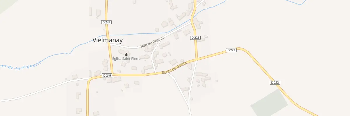 Plan du 9 Rte de Guichy à Vielmanay