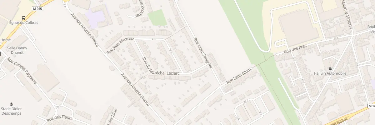 Plan du 63 Rue Jean Mermoz à Halluin