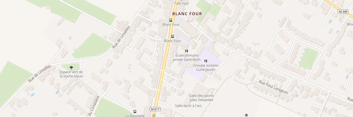 Plan du 98 Rue de Lille à Roncq