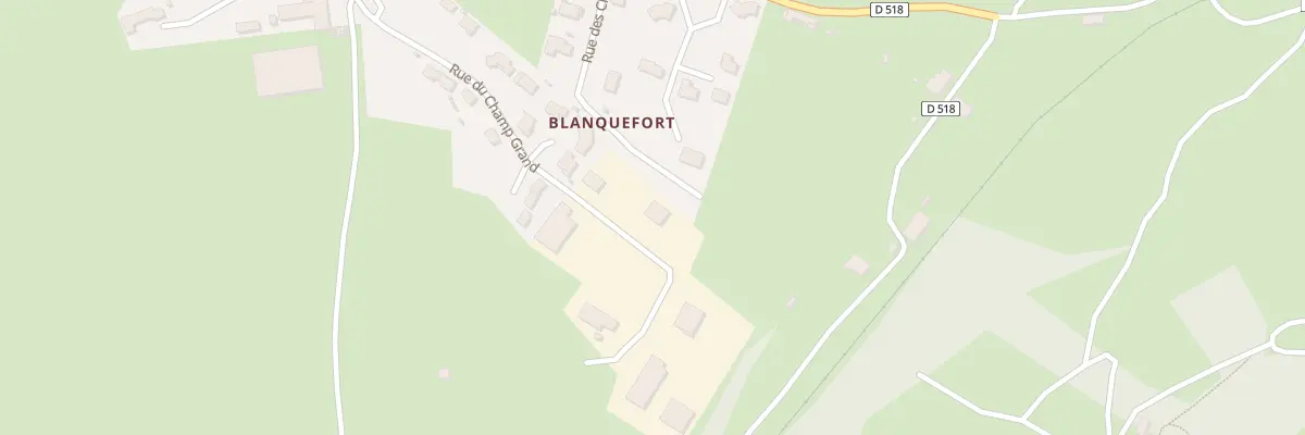 Plan du 5 ZA de Blanquefort à Saint-Laurent-d’Olt