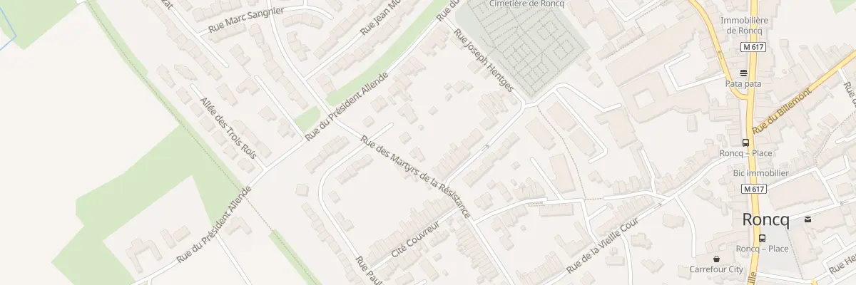 Plan du 3B Rue Joseph Hentges à Roncq