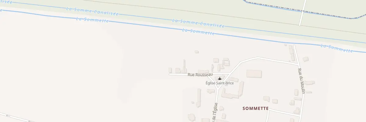 Plan du 10B Rue Rousseau à Sommette-Eaucourt