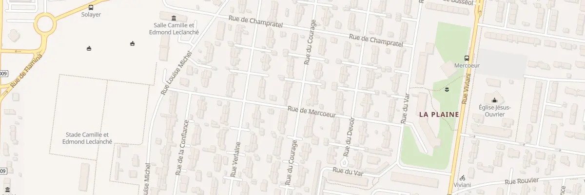 Plan du 133 Rue du Courage à Clermont-Ferrand
