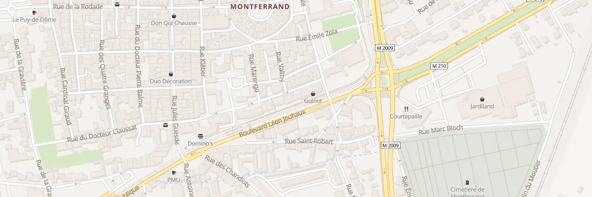 Plan du 56 Rue Saint-Antoine à Clermont-Ferrand