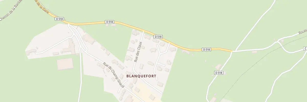 Plan du 6 Rue des Prés à Saint-Laurent-d’Olt