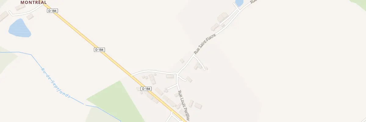 Plan du 65 Les Minards (ham) à Ronchères