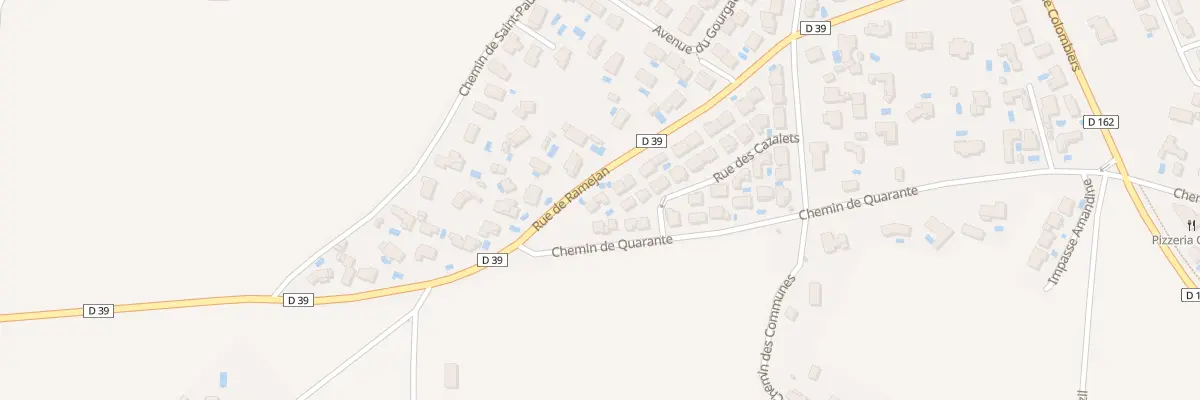 Plan du 33 Rue de Ramejan à Maureilhan