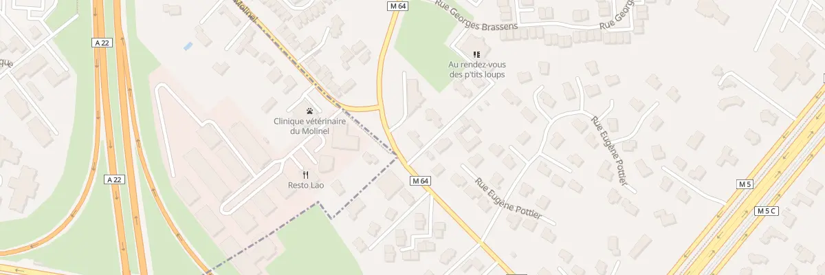 Plan du 1B Che du Heule à Wasquehal