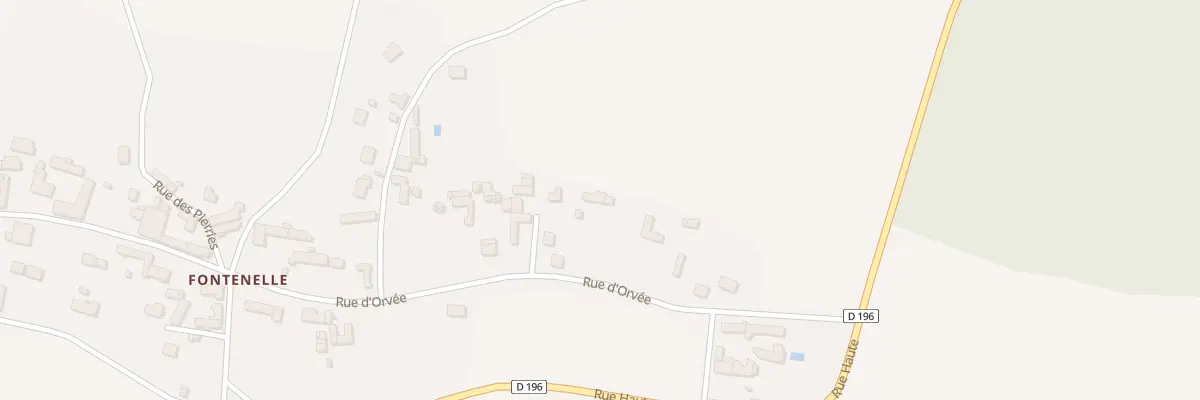 Plan du 19 Rue de l’Orvee à Lixy