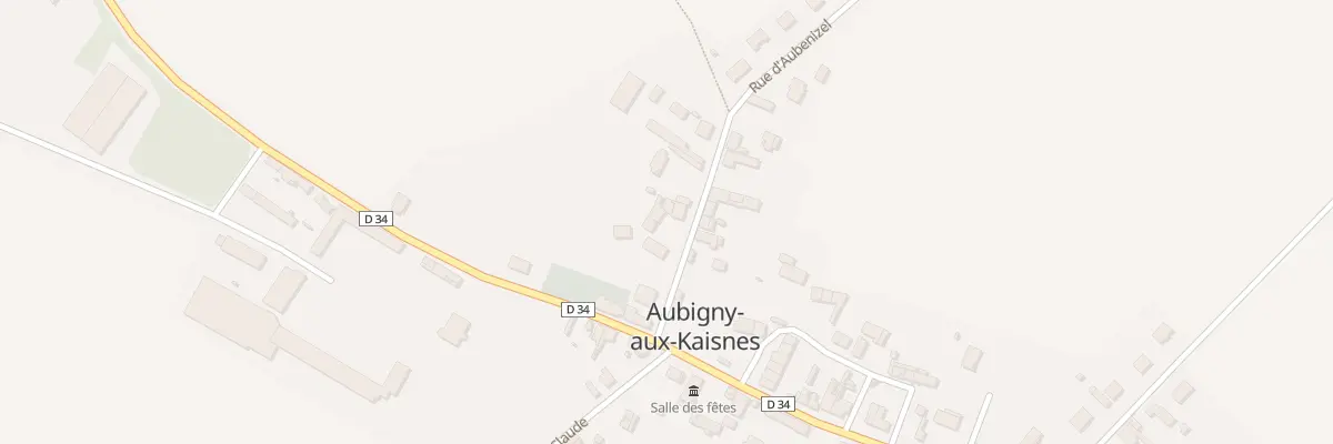 Plan du 5 Rue d’Aubenizel à Aubigny-aux-Kaisnes