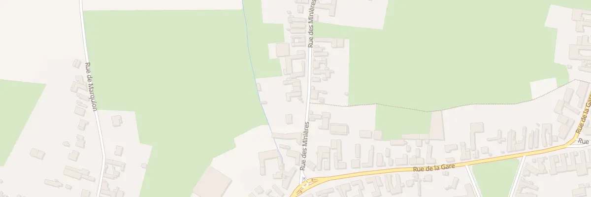 Plan du 5 Rue des Minières à Bourlon