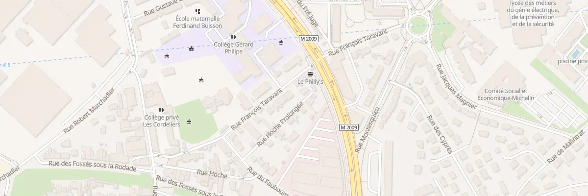 Plan du 32 Rue François Taravant à Clermont-Ferrand