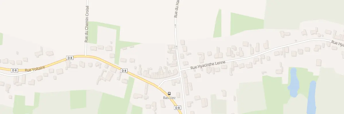 Plan du 675 Rue du Haut Liez à Raimbeaucourt