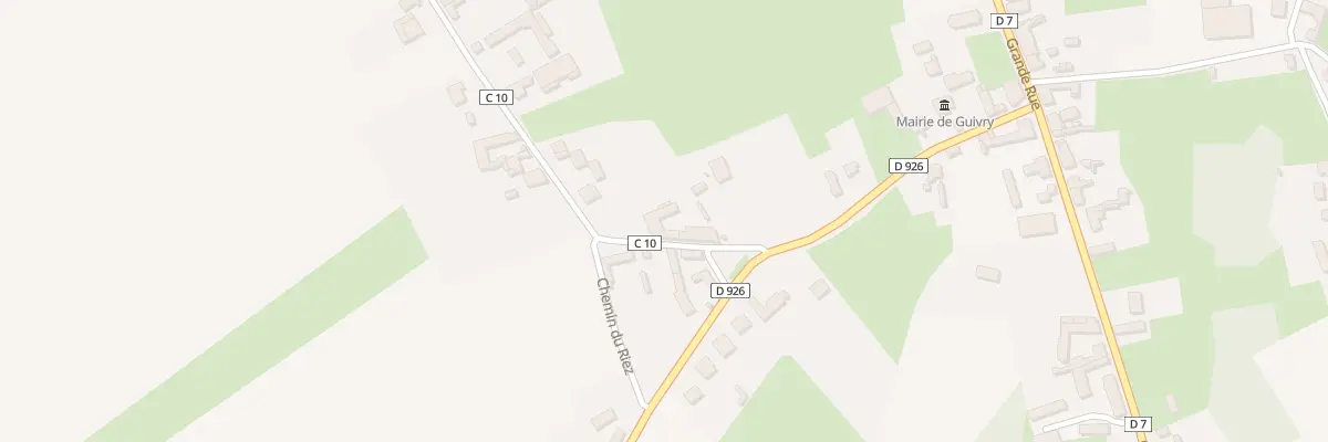 Plan du 6 Rue du Moulin à Guivry