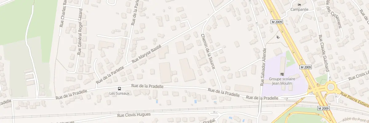 Plan du 175 Rue de la Pradelle à Clermont-Ferrand