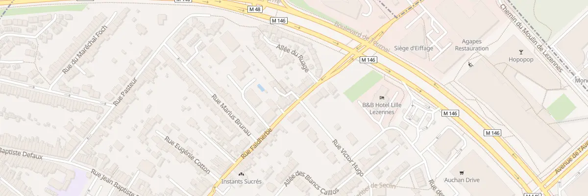 Plan du 53 Rue Faidherbe à Lezennes