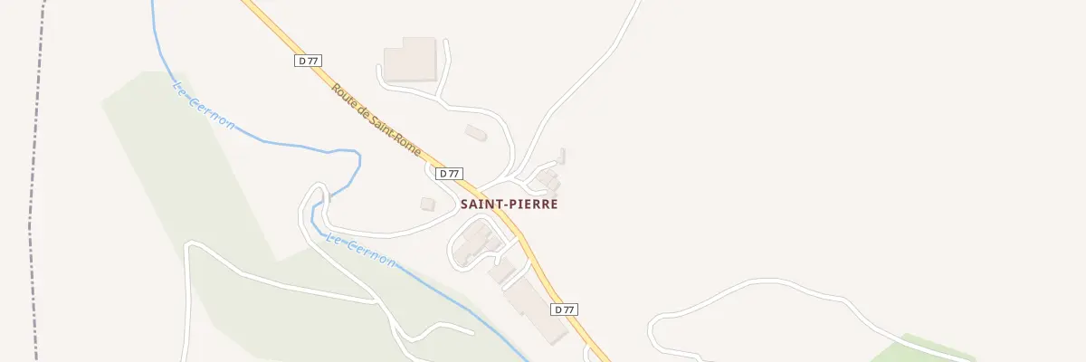 Plan du 5226 Saint Pierre à Tauriac-de-Camarès