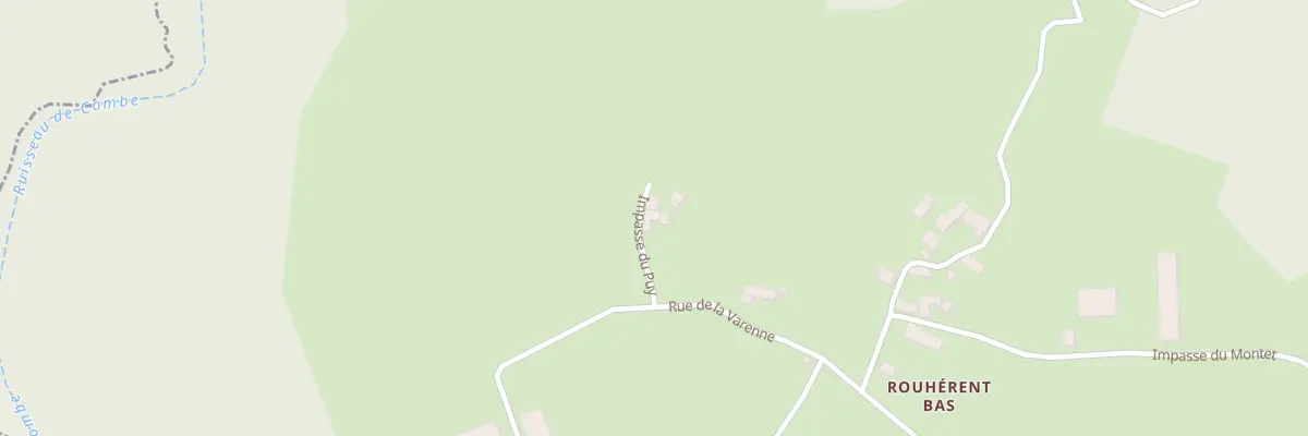 Plan du 5065 Rouherent Bas à Saint-Hérent