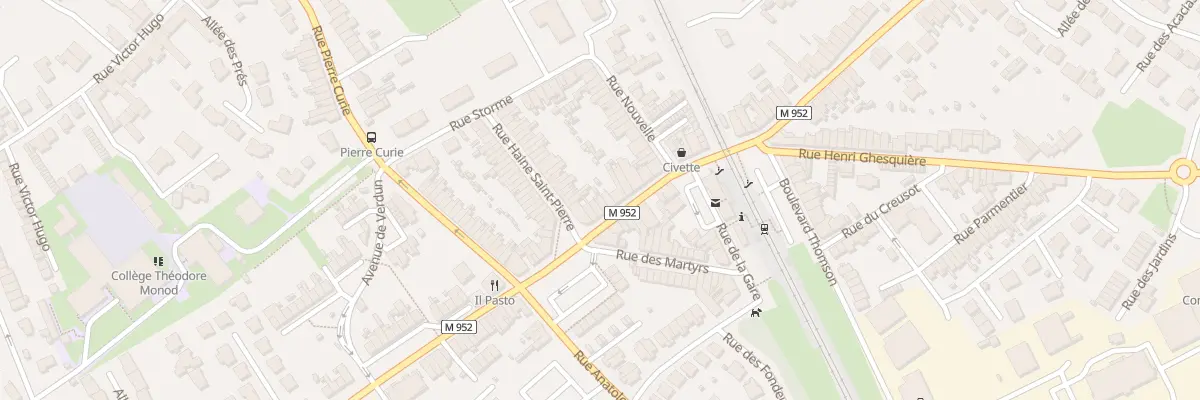 Plan du 119 Rue Faidherbe à Lesquin