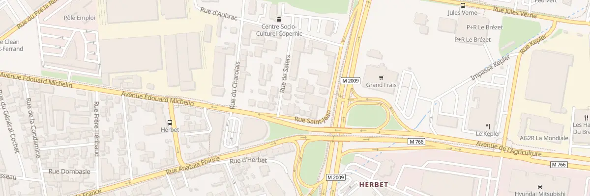Plan du 4 Rue de Salers à Clermont-Ferrand