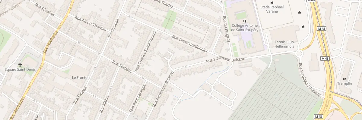 Plan du 31 Rue Ferdinand Buisson à Lille