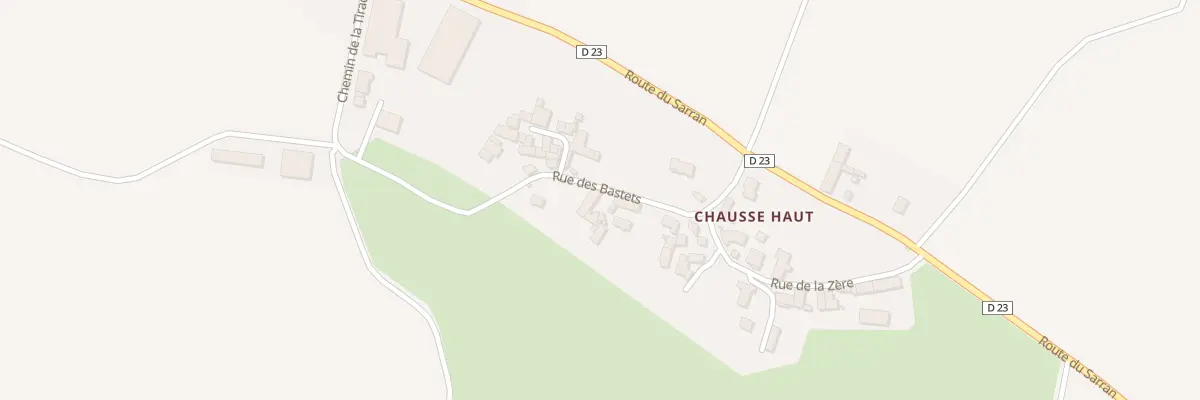 Plan du 5085 Chausse Haut à Rentières