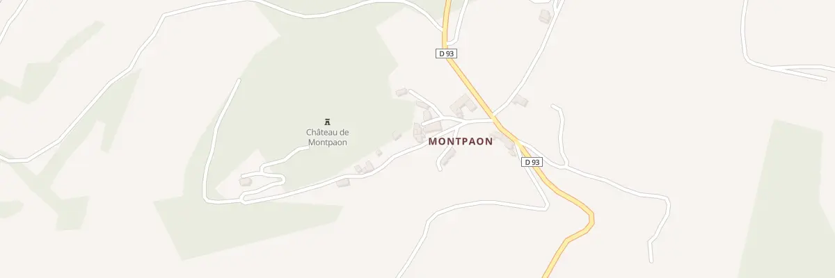 Plan du 5219 Montpaon à Fondamente